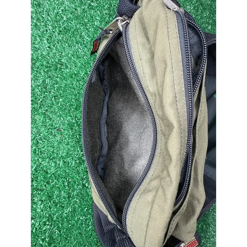 Vintage Wilderness Experience Montana Fanny Pack Green Waist Bag Hiking Camping